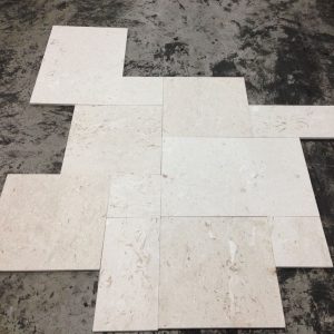 Shell Beige French Pattern Limestone Tile - Image 6