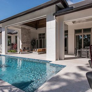 Shell Beige French Pattern Limestone Paver - Image 3