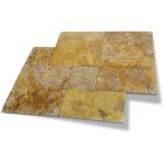Gold-Travertine-French-Pattern-Tile-Product-Pic