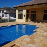 Gold-Travertine-French-pattern-Pool-Area-Jobside-Pic