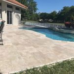 Ivory-16×24-Travertine-Paver-Pool-area-Project-Pic