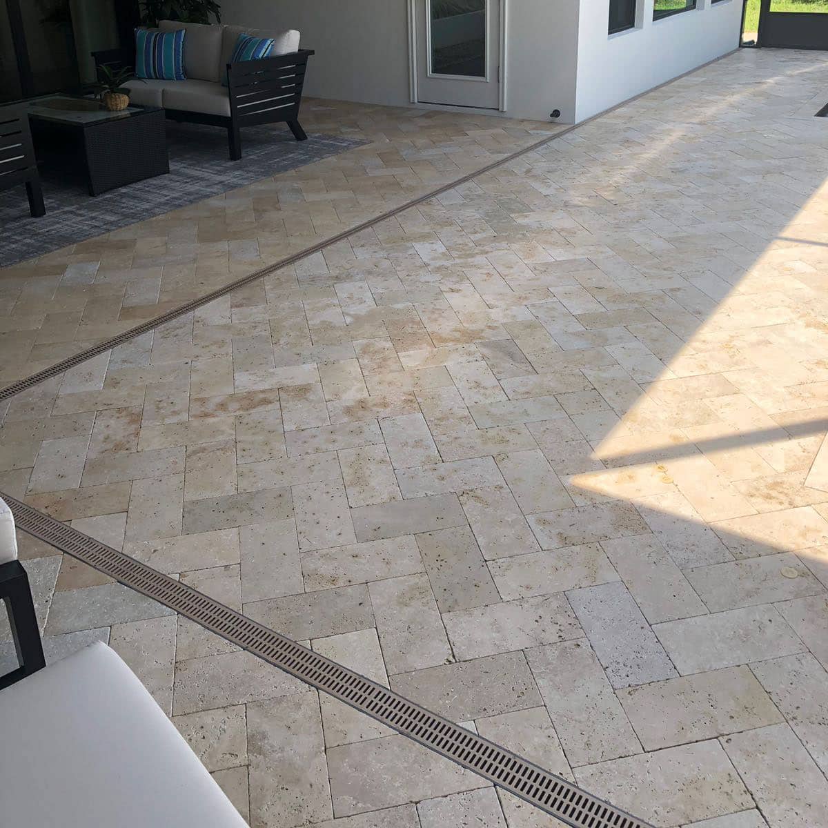 Ivory 6″x12″ Travertine Paver LW Stone