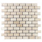 Ivory-Travertine-Tumbled-1×2-Mosaic-Product-Pic