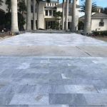 Ice-White-Tumbled-6×12-Paver-Outdoor-Driveway-Pic-7