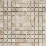1×1-Cappucino-Marble-Mosaic