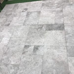 Tundra Gray French Pattern Marble Paver - Image 4