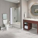 Venato-II-White-Porcelain-Rectified-Tile-Polished-Project-pic