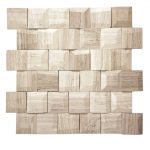 Adamant-white- wood-geometric-beleved-marble-mosaic