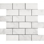 white-carrara-2×4-marble-mosaic