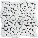white-carrara-pebble-marble-mosaic